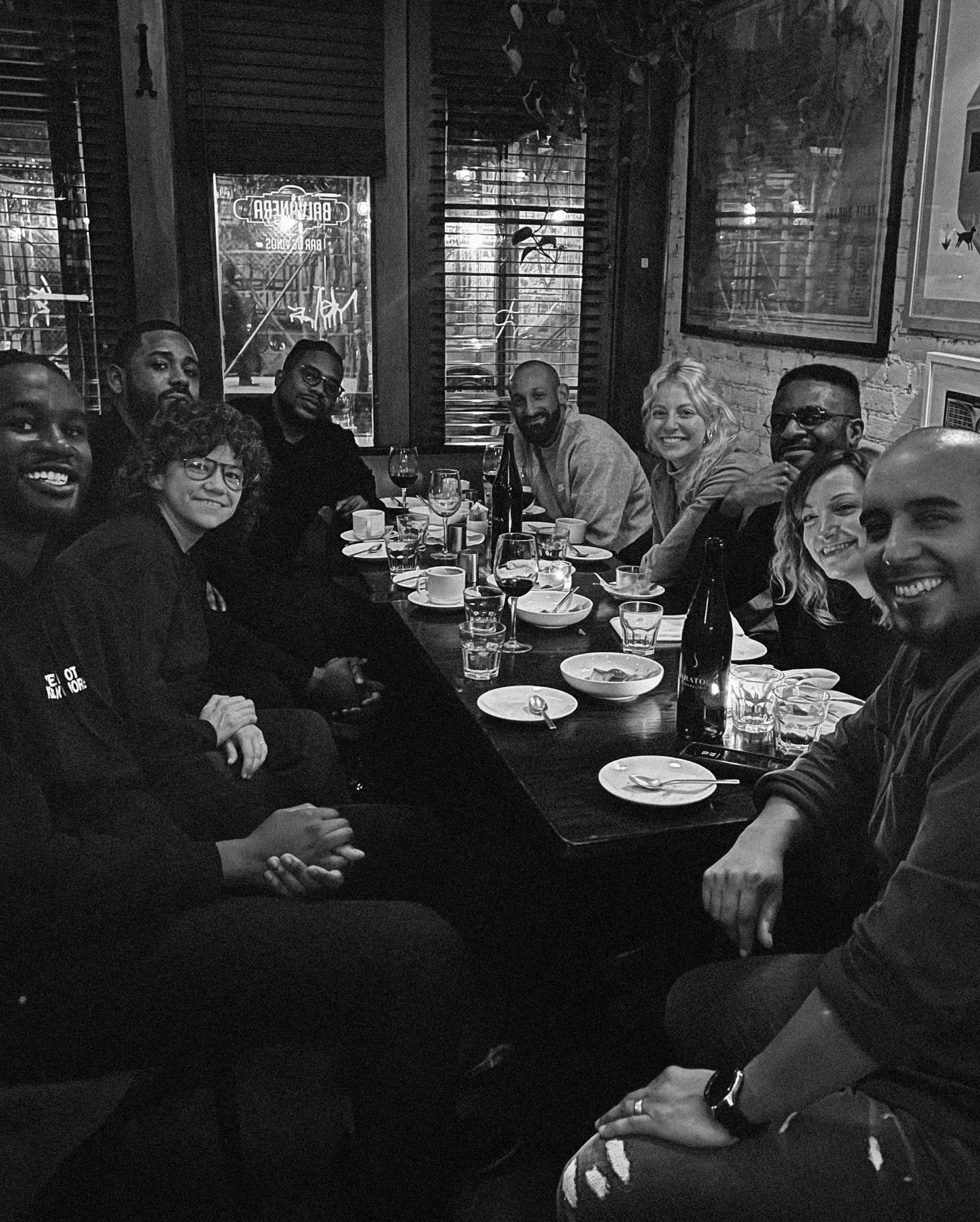 Ghost Note team hanging out