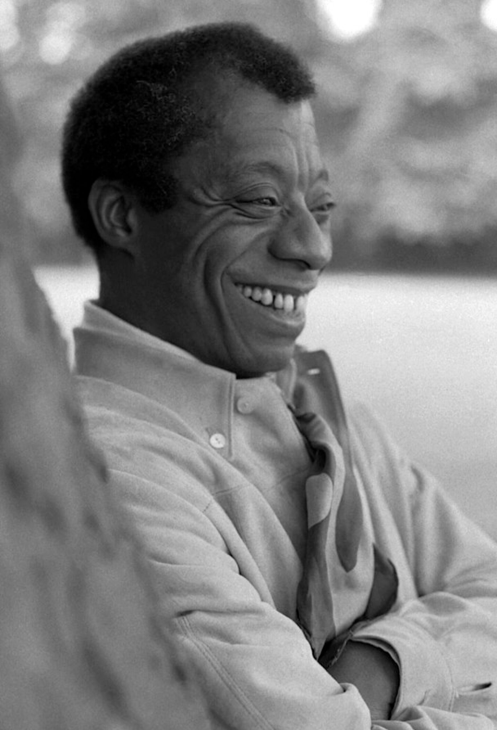 James Baldwin Smiling